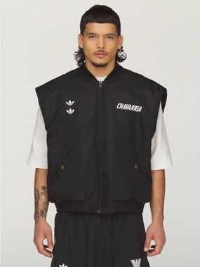 Willy Chavarria x Adidas Reversible Padded Vest